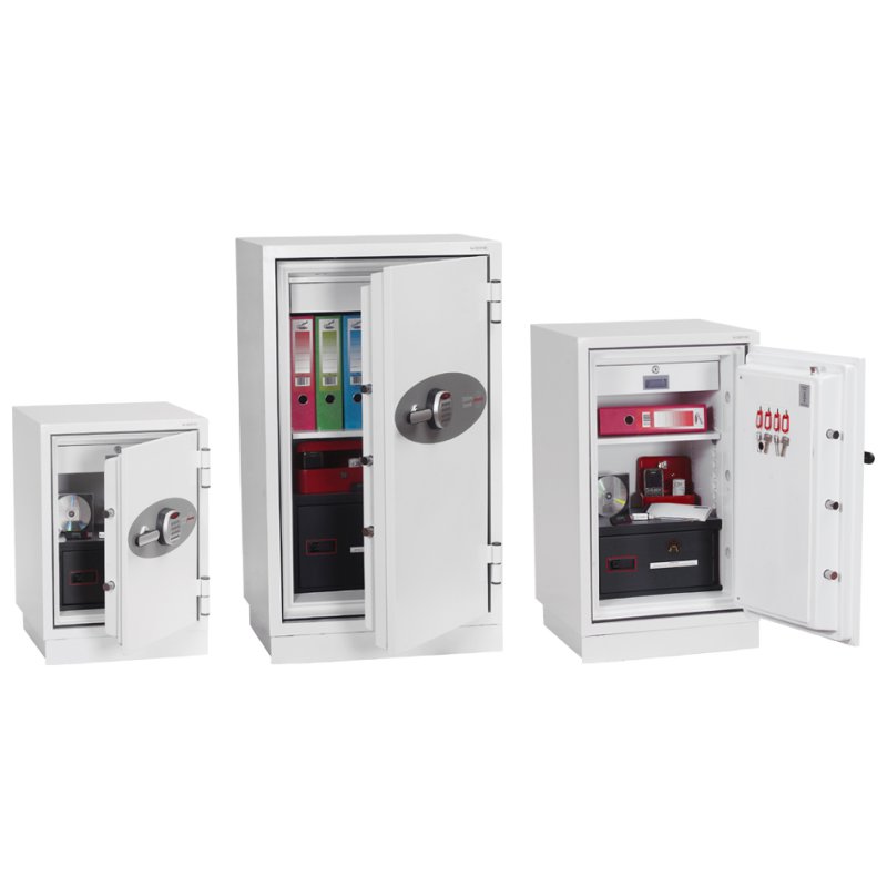 phoenix dataveiligheidskluis DATACOMBI DS2502, 90 min brandwering, elektronisch slot, signaelwit